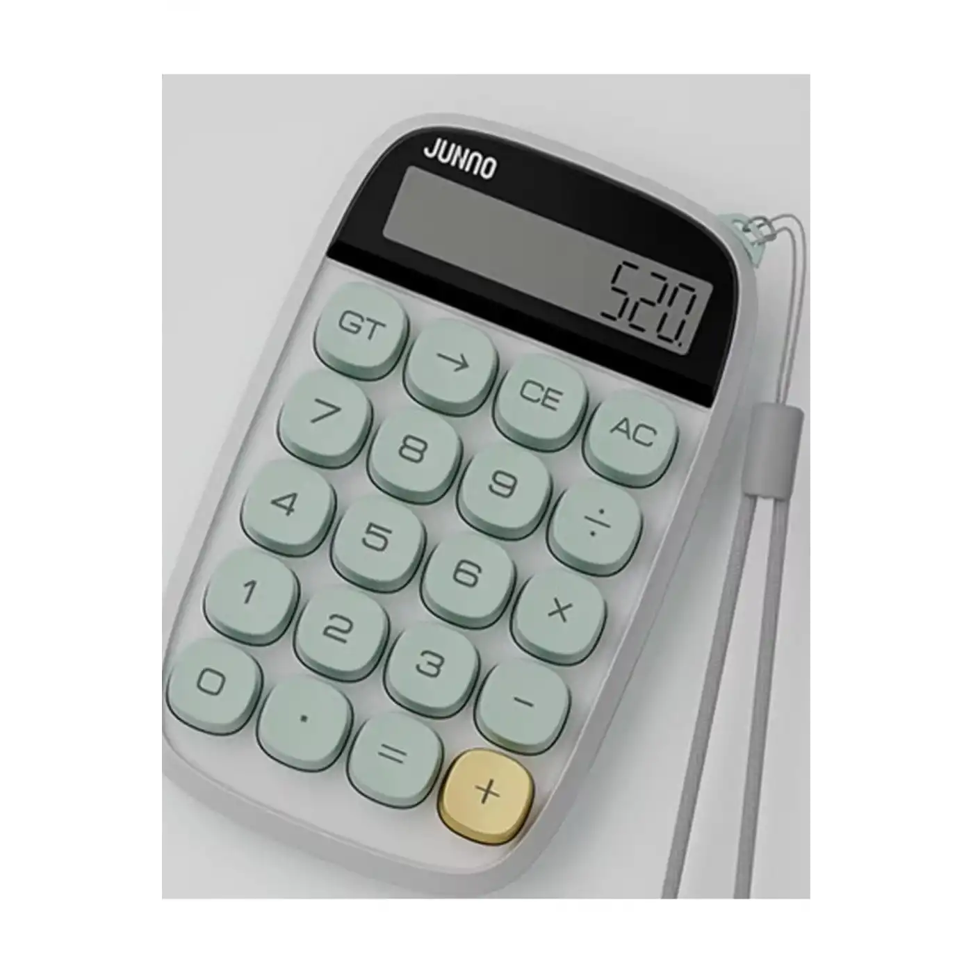 Sevimli Kare Tuşlu 10 Haneli Ldc Ekran Hesap Makinası Pembe