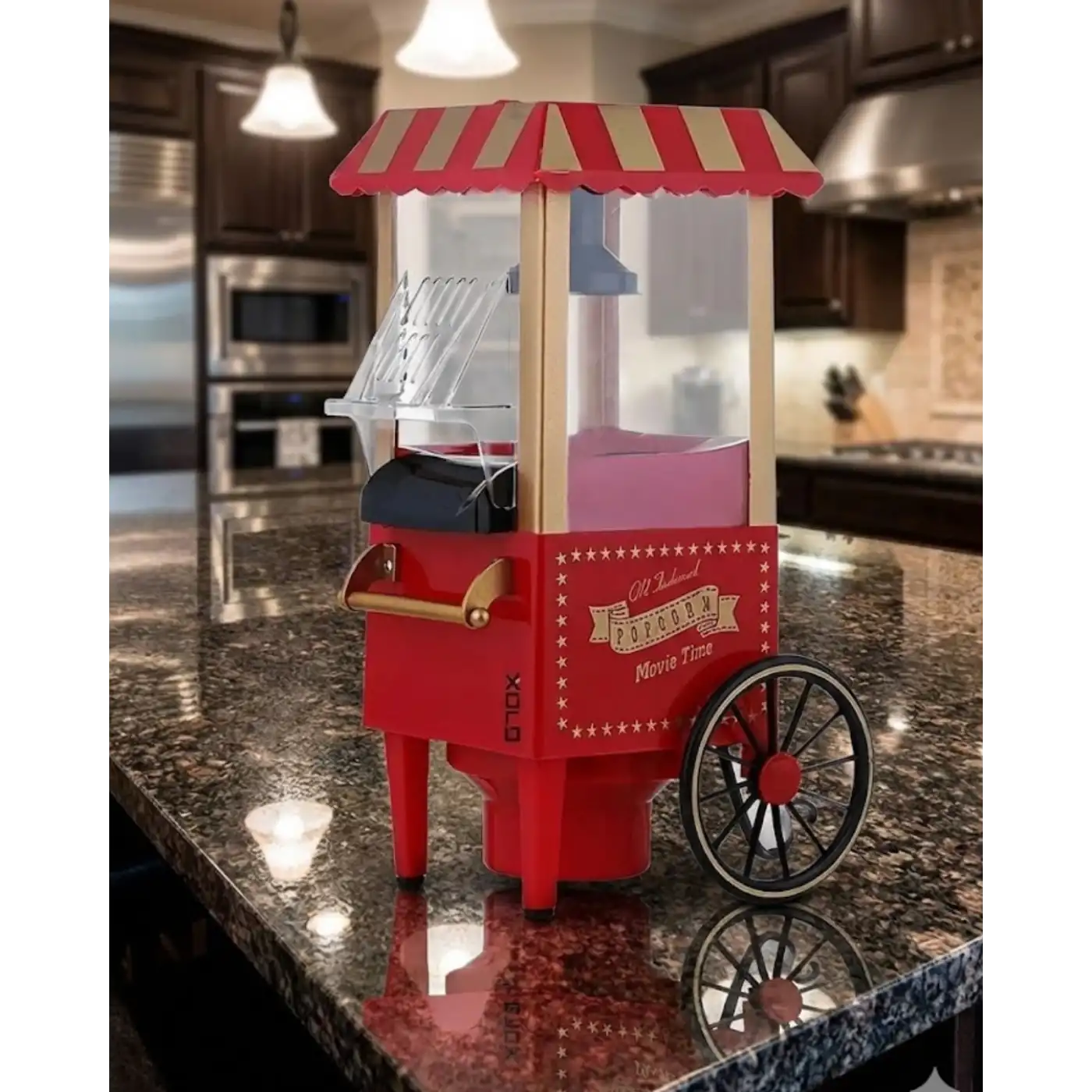 Sıcak Hava Teknolojili Yapışmaz Popcorn Makinesi