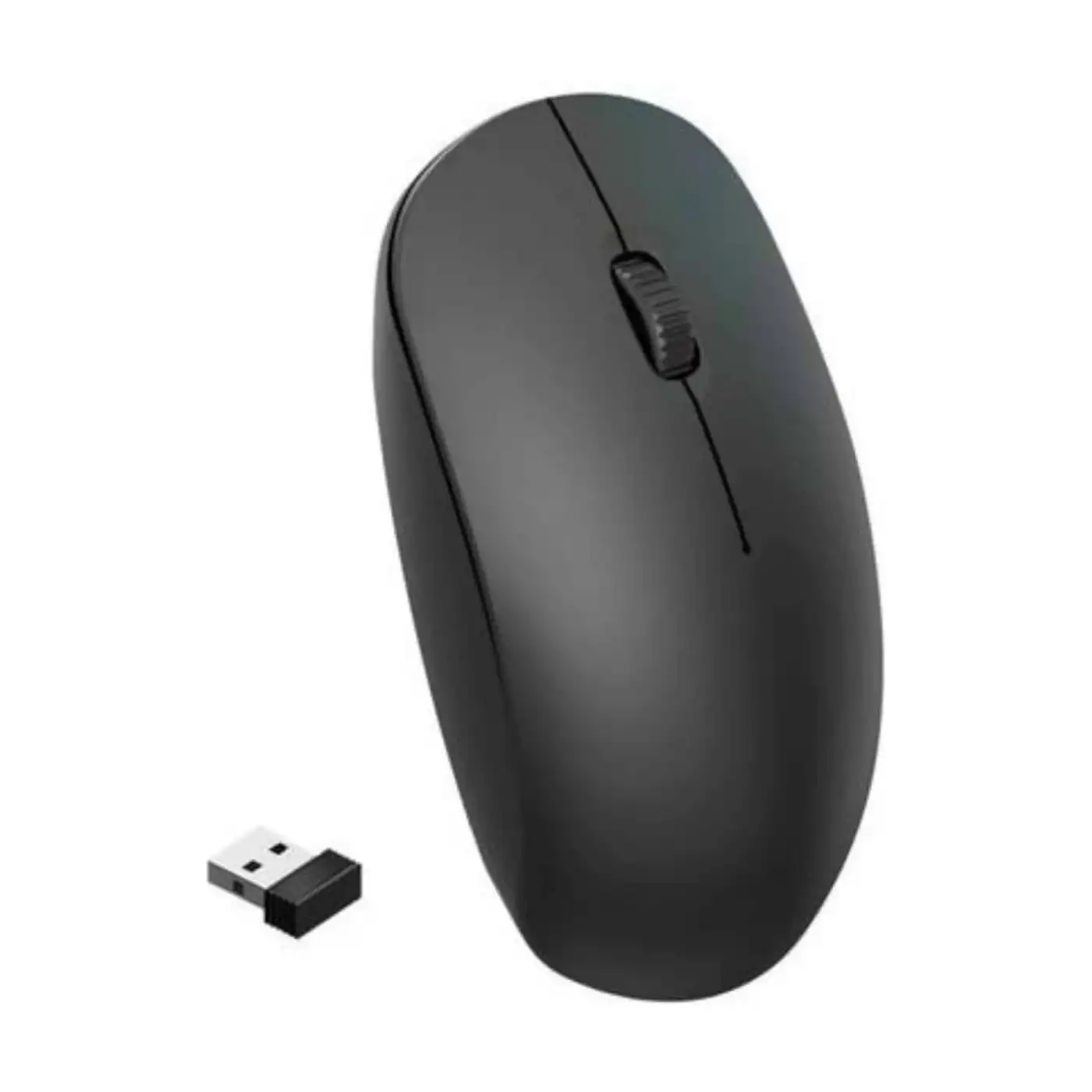 Siyah Kablosuz Mouse Wireless Mouse Minimal Tasarım