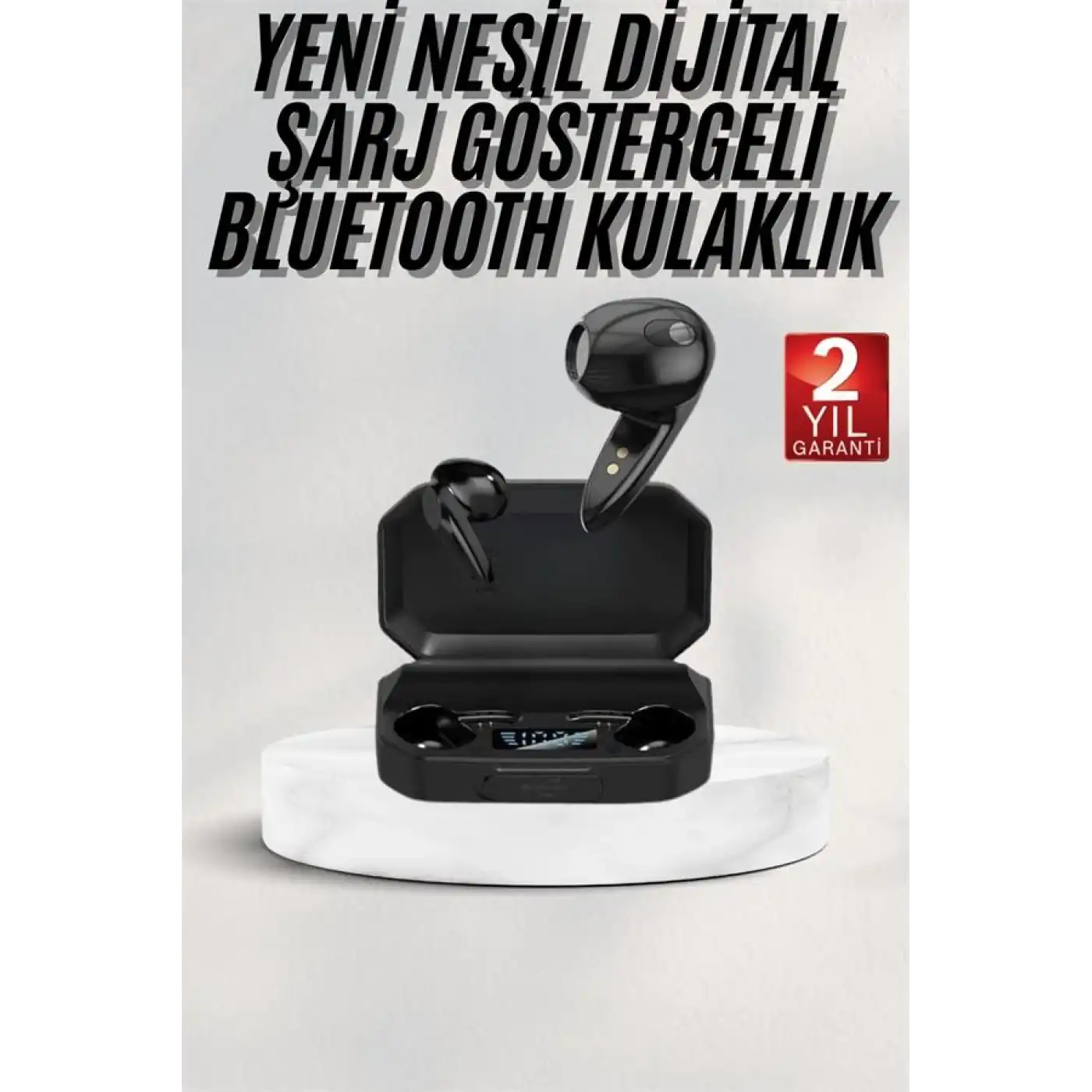 Siyah Profesyonel Kulaklık HD Mikrofonlu Çağrı Cevaplayabilen