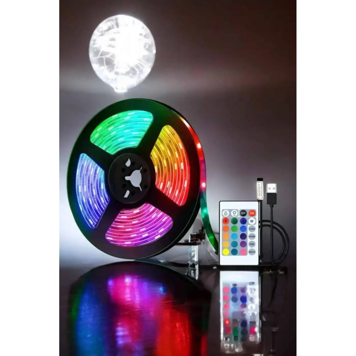 Smart Şerit Led TV Arkası Renkli Kumandalı 10 Metre