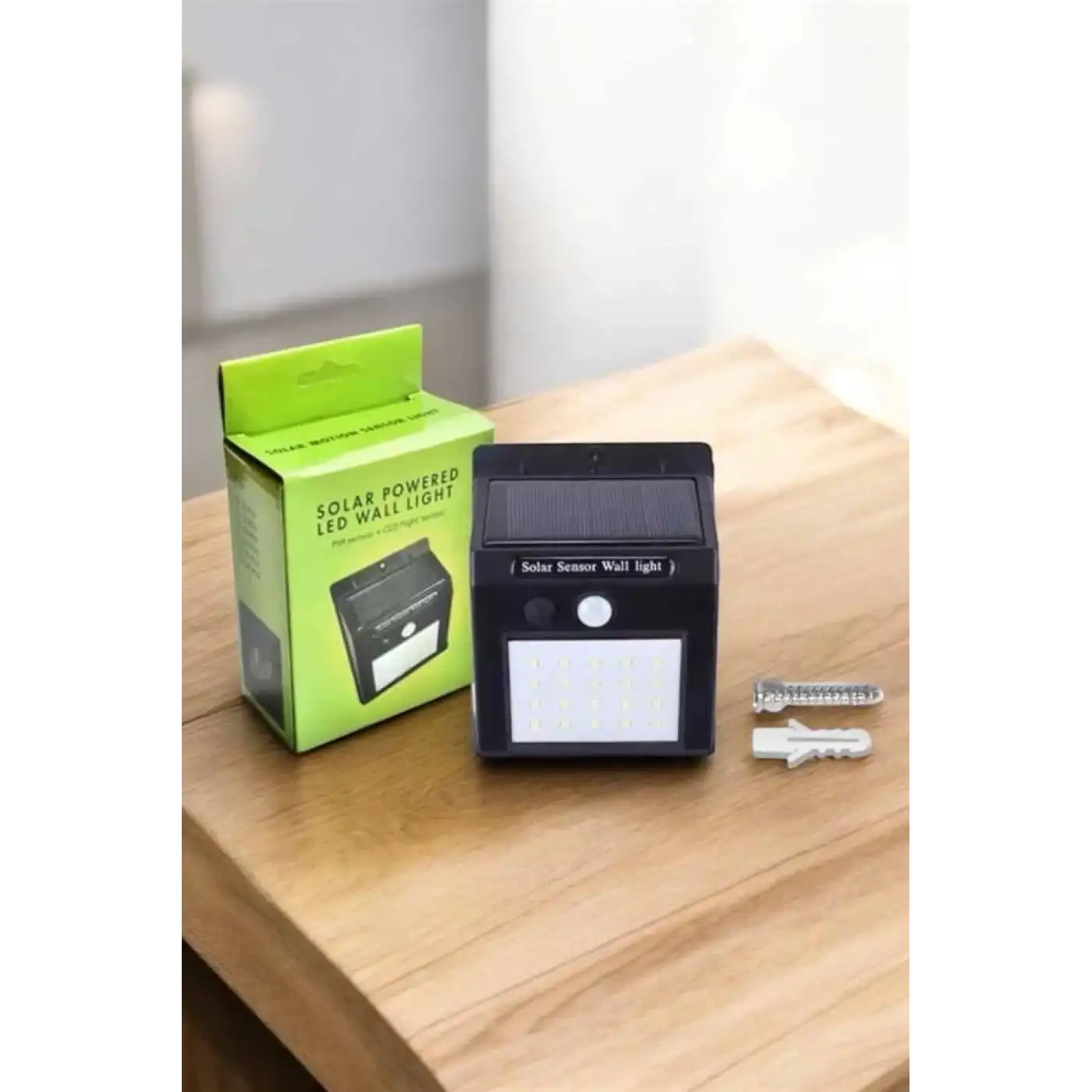 Solar Güneş Enerji Panelli Sensörlü Lamba Enerji Tasarruflu