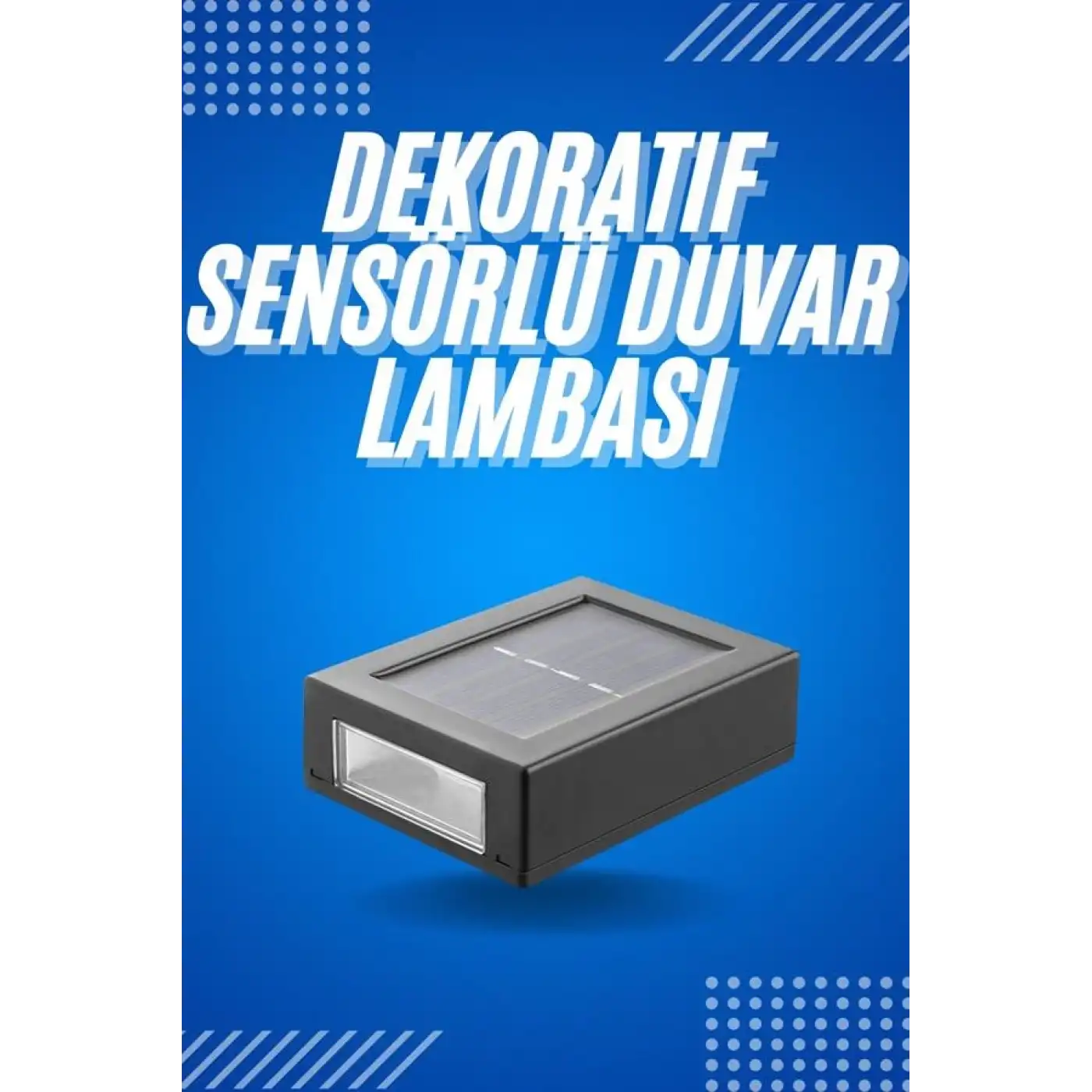 Solar Güneş Enerjili Çift Taraflı Duvar Lambası Çift Taraflı Duvar Lamba Güneş Enerjili