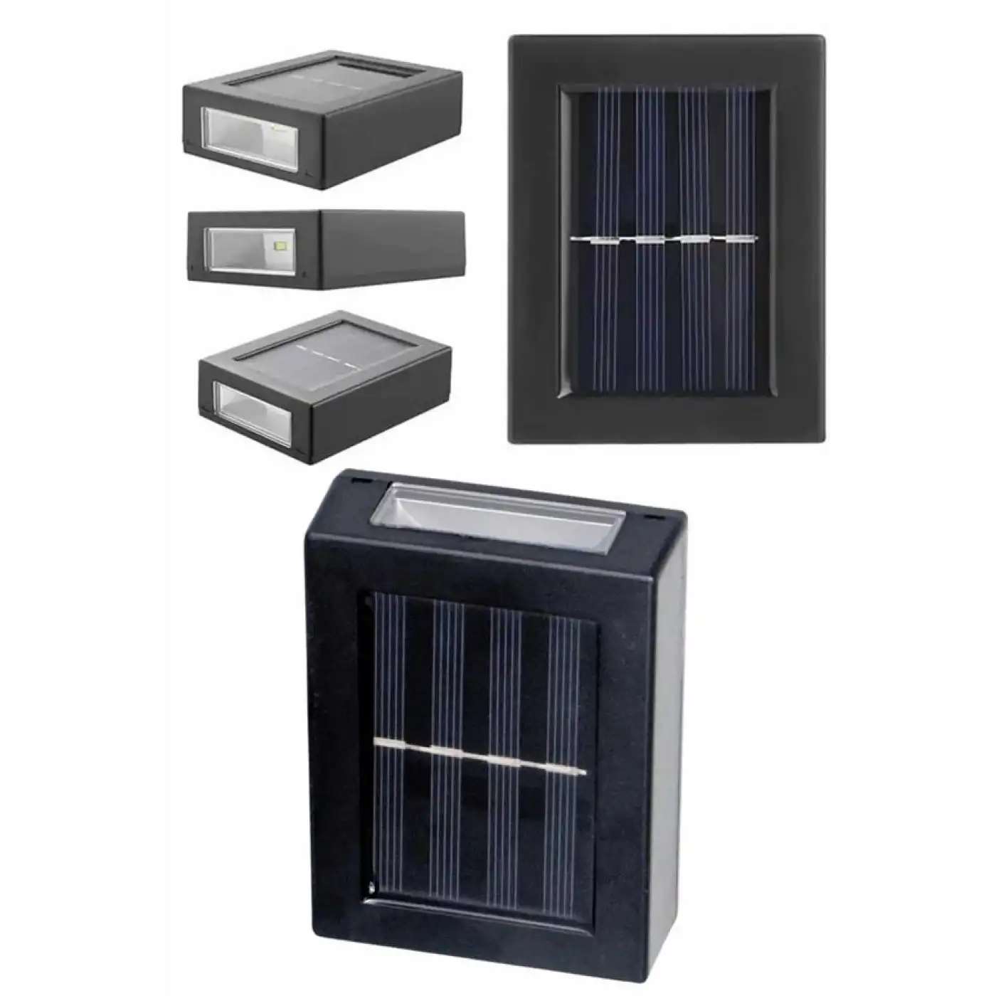 Solar Lamba Dekoratif Aplik Su Geçirmez Led Işıklı Duvar Lambası