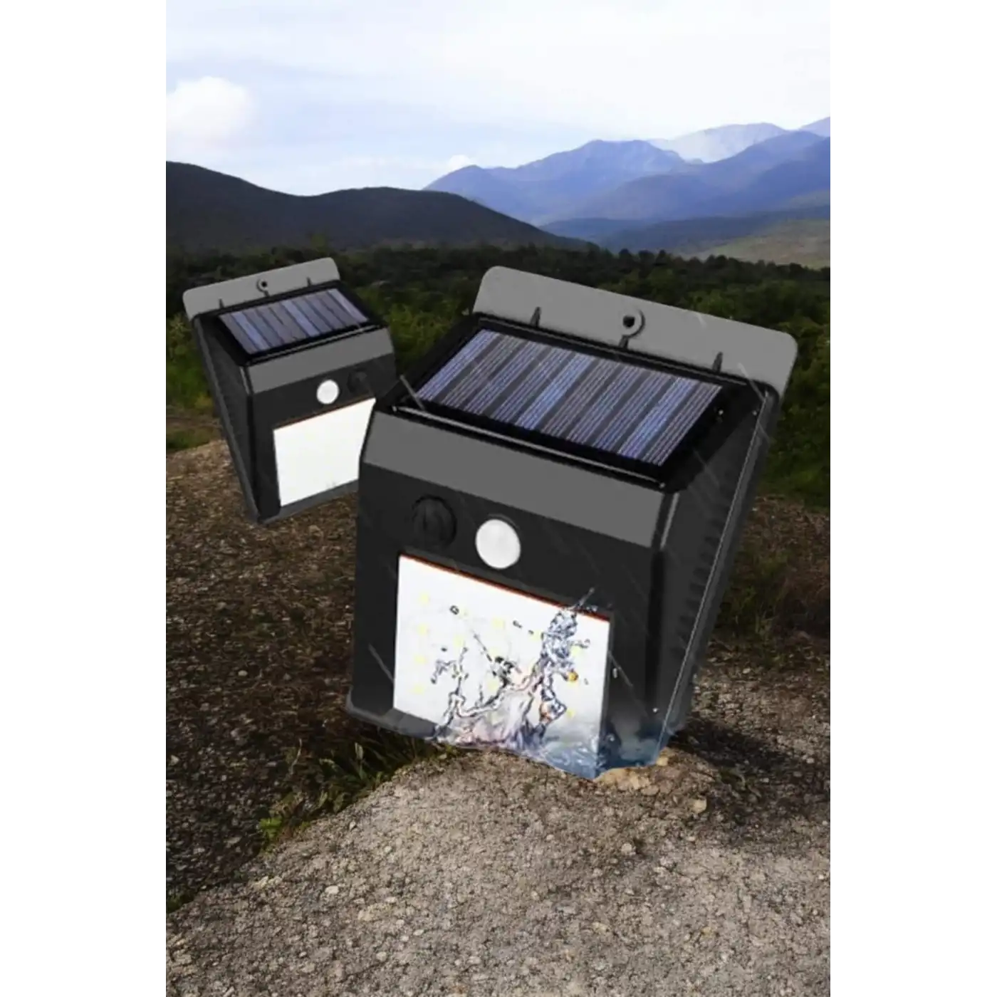 Solar Lamba Giriş, Bahçe Yol Avlu Hareket Sensörlü Led Parlak Gece Su Geçirmez