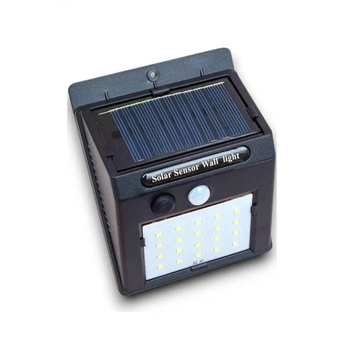 Solar Sensörlü Duvar Lambası Bahçe Lamba 20 Led Işık