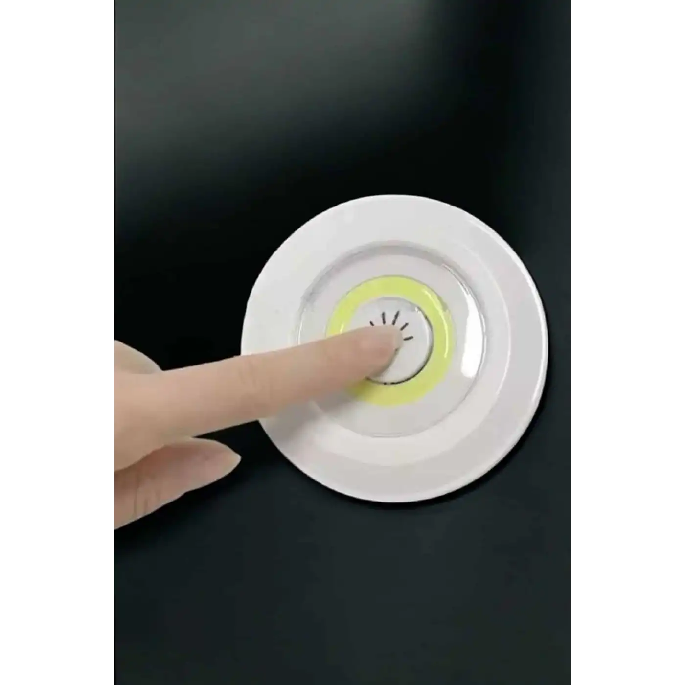 Spot Lamba Led Işık 3lü Uzaktan Kumandalı Pilli Yapışkanlı Kablosuz Yeni Nesil