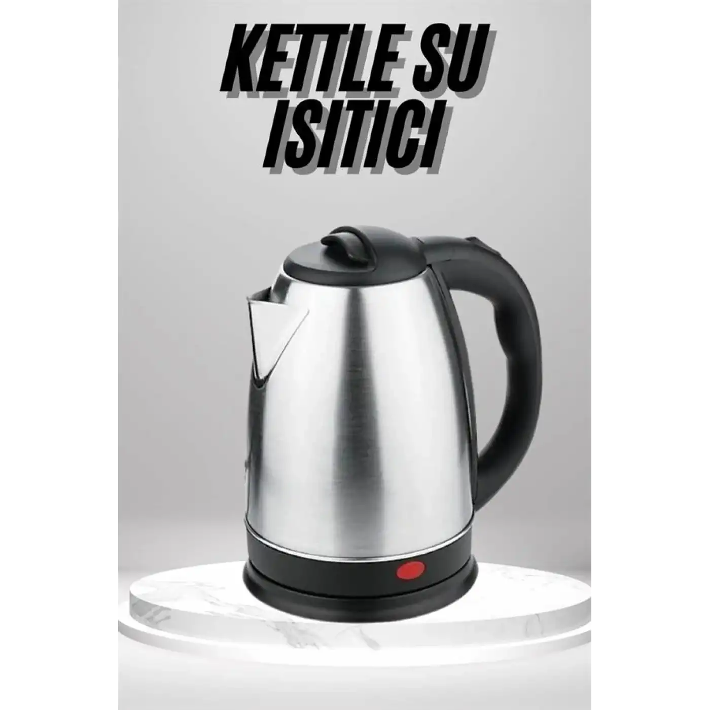 Su Isıtıcı 220 - 240 V Paslanmaz Çelik Kettle Uzun Ömürlü 2000 Watt