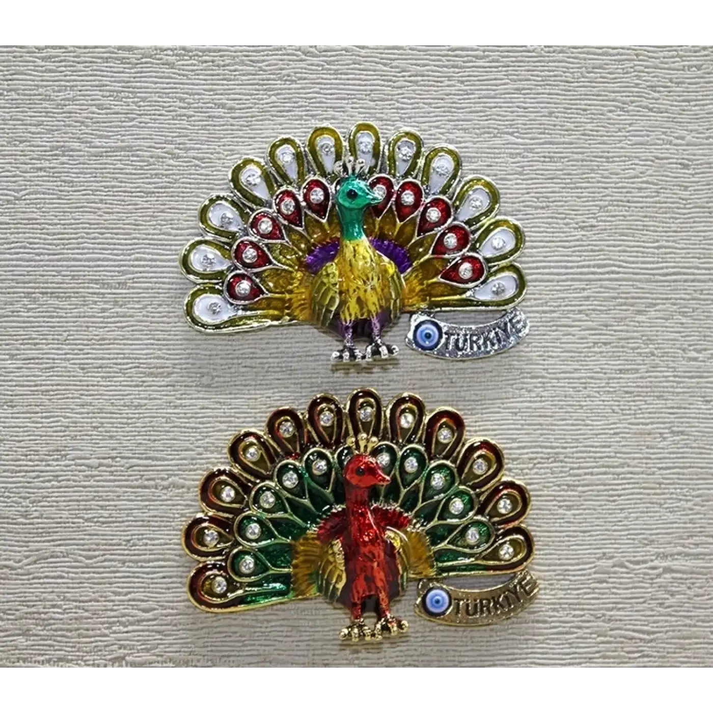 Swaroski Tavuskuşu Magnet Alk3852