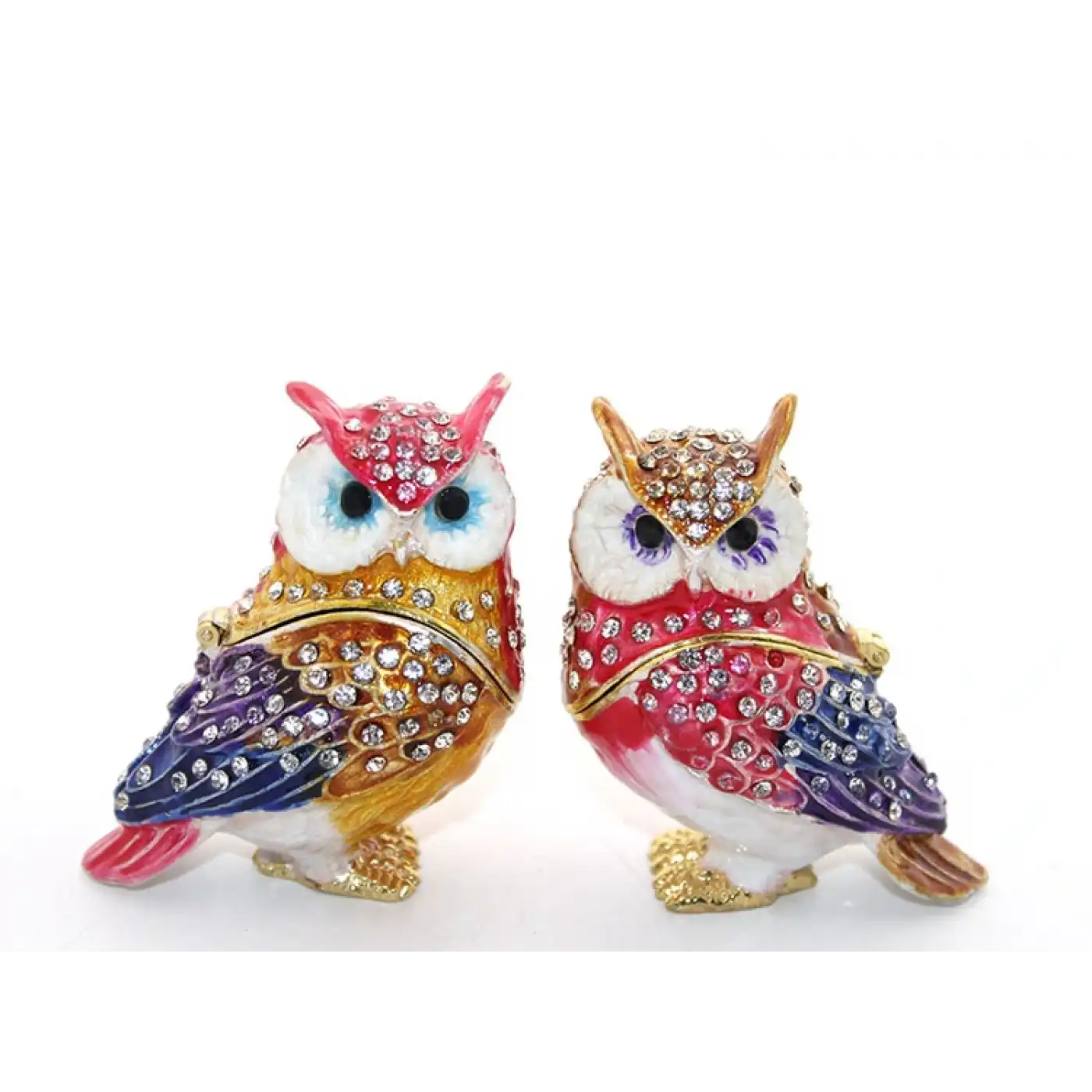 Taşlı 2li Baykuş Seti