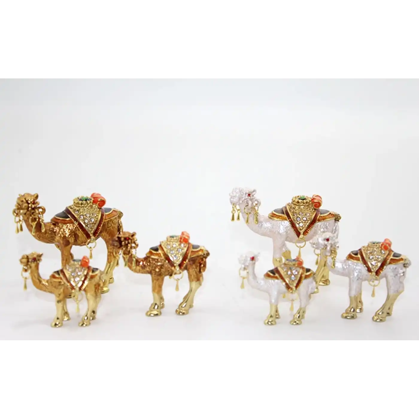 Taşlı 3lü Deve Figürü Model 3
