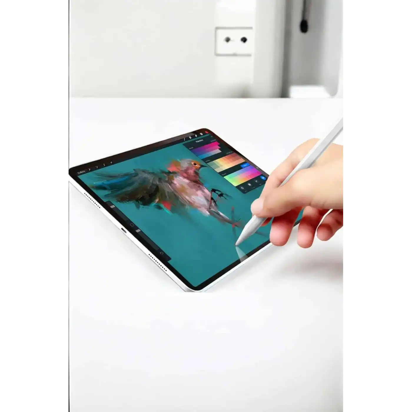 Tablet Kalemi Stylus Pen Dokunmatik Kalem Android Ve İOS Uyumlu Şarjlı