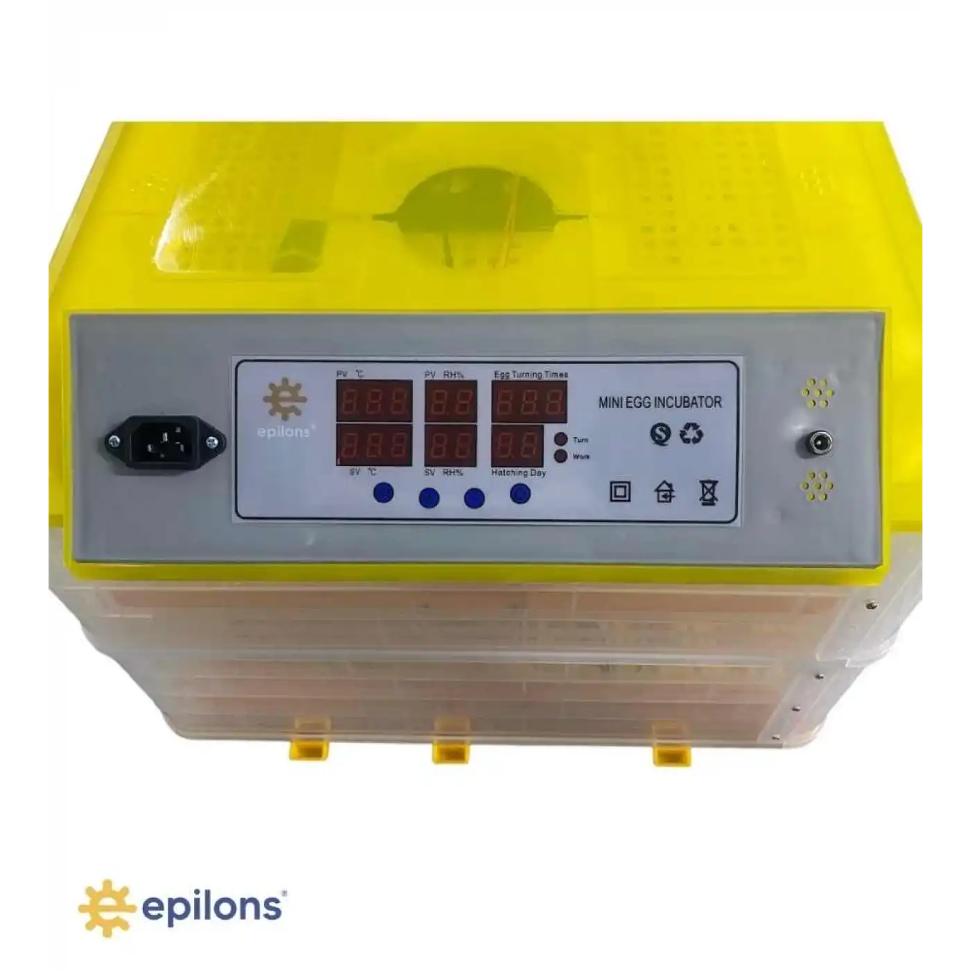 Tavuk, Ördek ve Diğer Kümes Hayvanları İçin Epo-96 Kapasiteli Tam Otomatik Kuluçka Makinesi