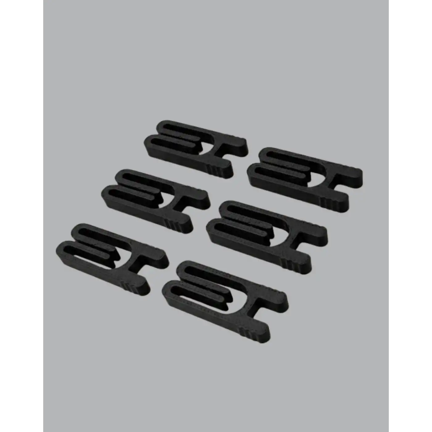 Tekrar Kullanılabilir Poşet Mandalı Siyah 6’lı Set