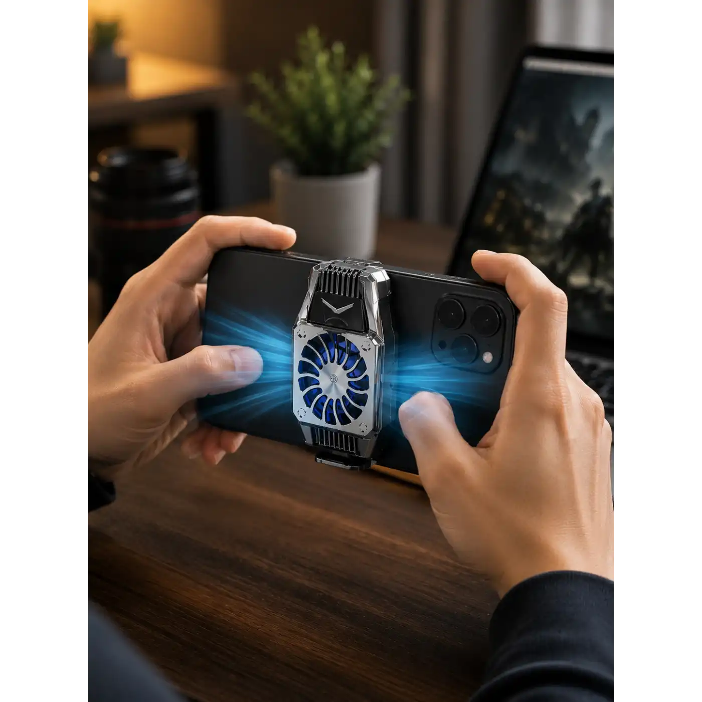 Telefon Isınmasını Azaltan Aktif Fanlı Soğutucu Sistemi