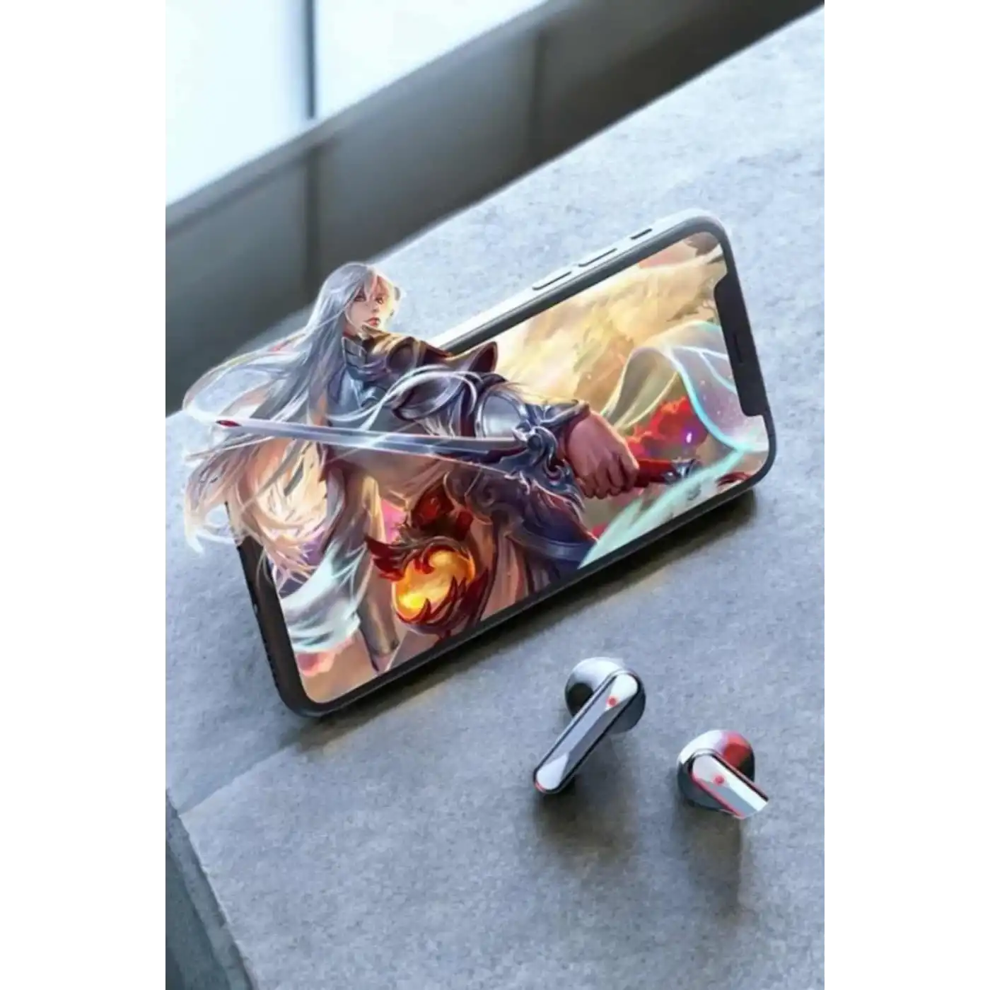 Telefon Standlı Bluetooth Kulaklık Aynalı Yüksek Ses Kaliteli