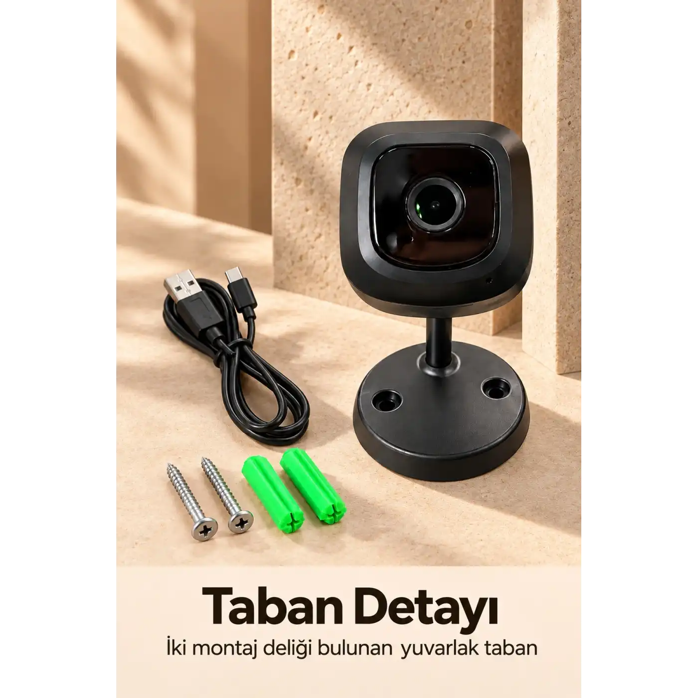 Telefondan İzlenebilen Standlı WiFi Kamera