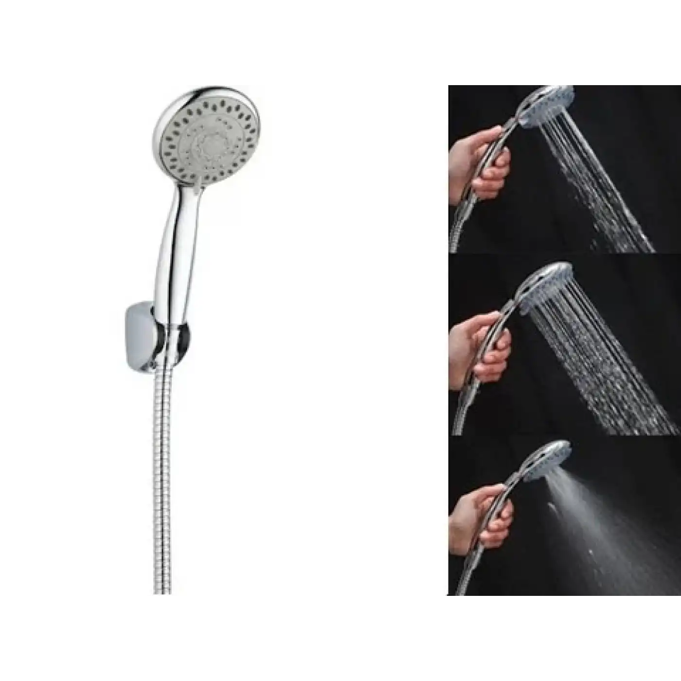 Terapi Etkili 3 Fonksiyonlu Duş Başlığı Seti