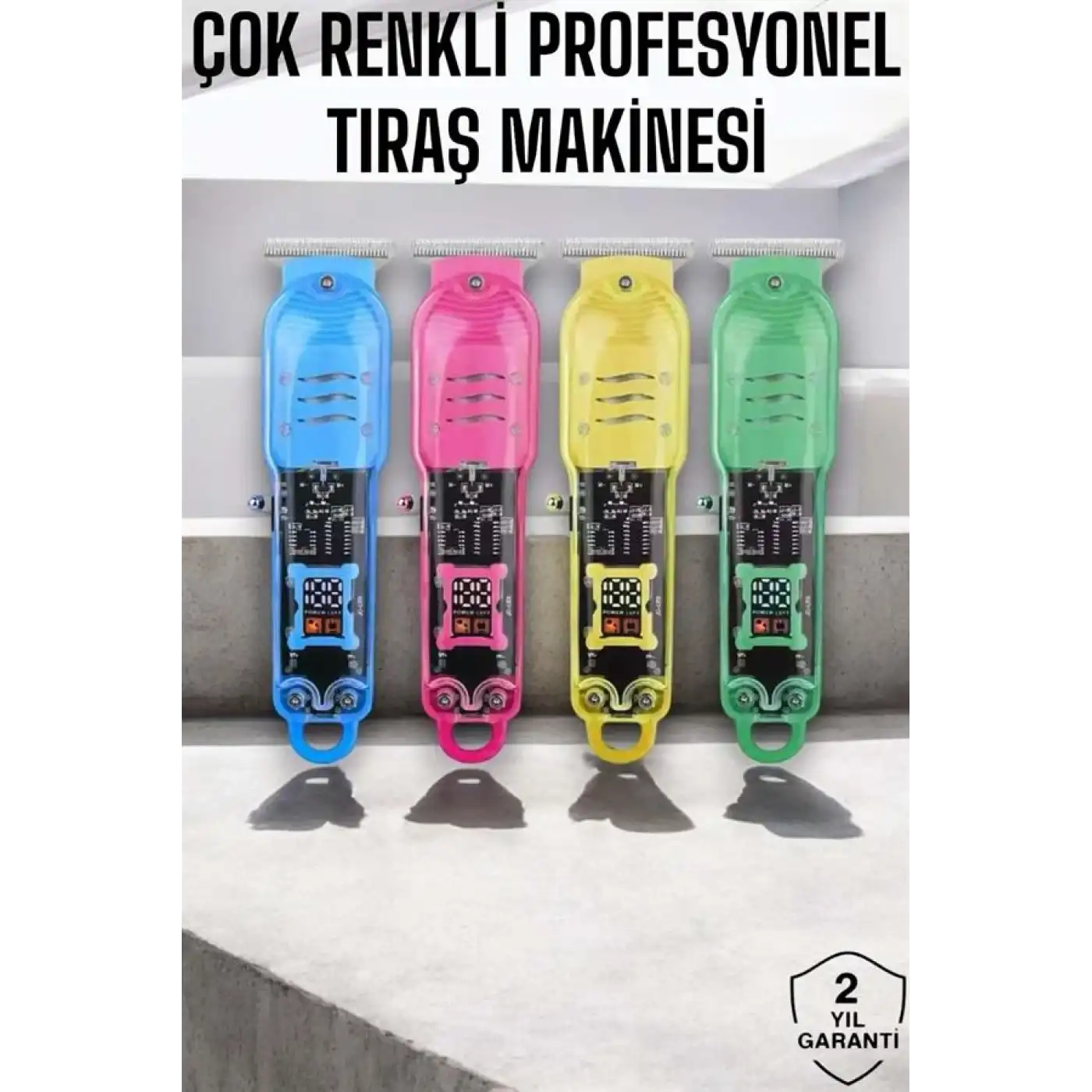 Tıraş Makinesi Şarj Edilebilir, Islak ve Kuru Kullanımlı Çok Yönlü