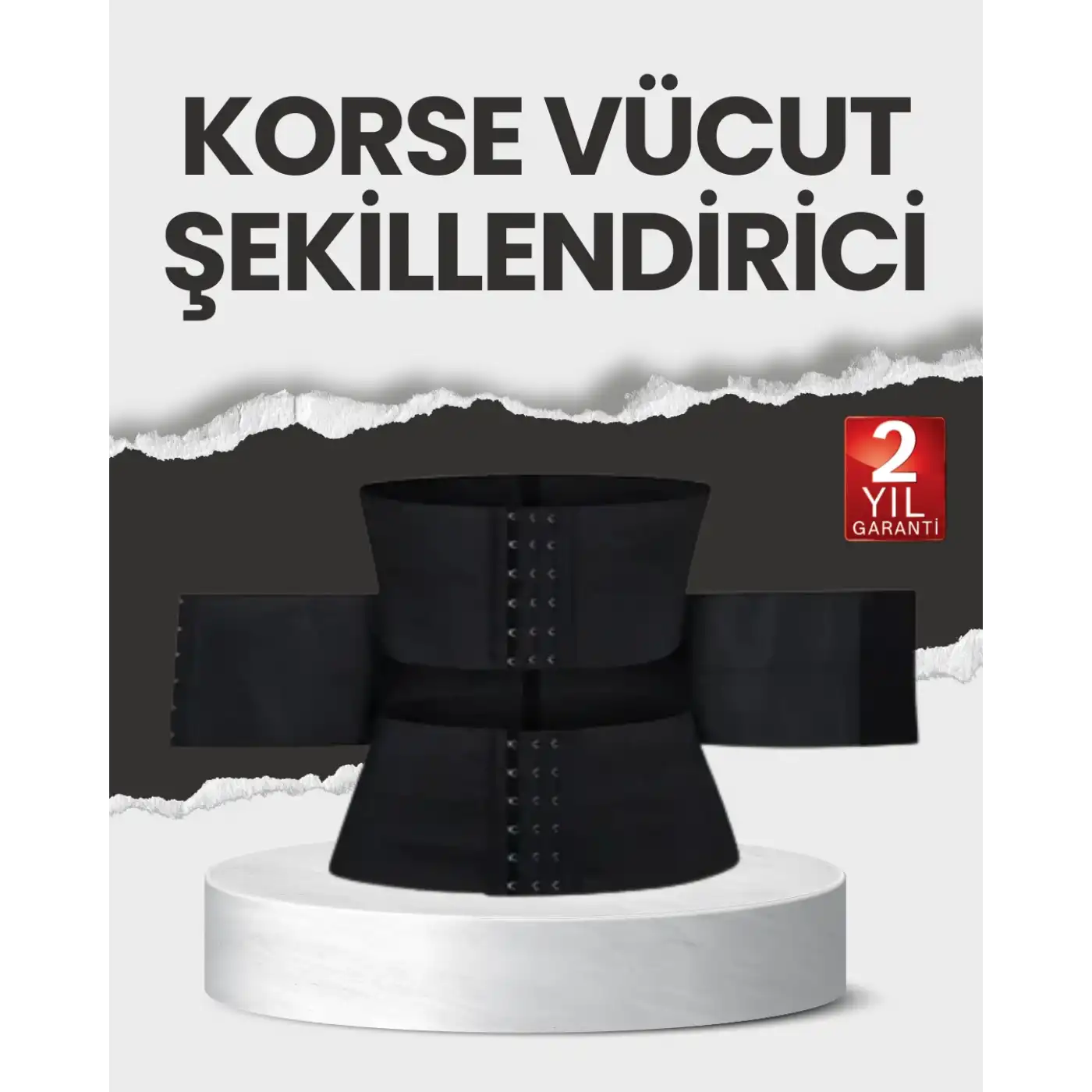 Toparlayıcı Bel Korsesi Nefes Alabilen Elastik