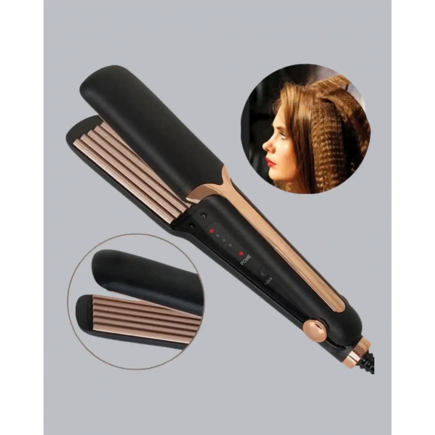 Tost Model Saç Şekillendirici Hızlı Isınan Isı Ayarlı