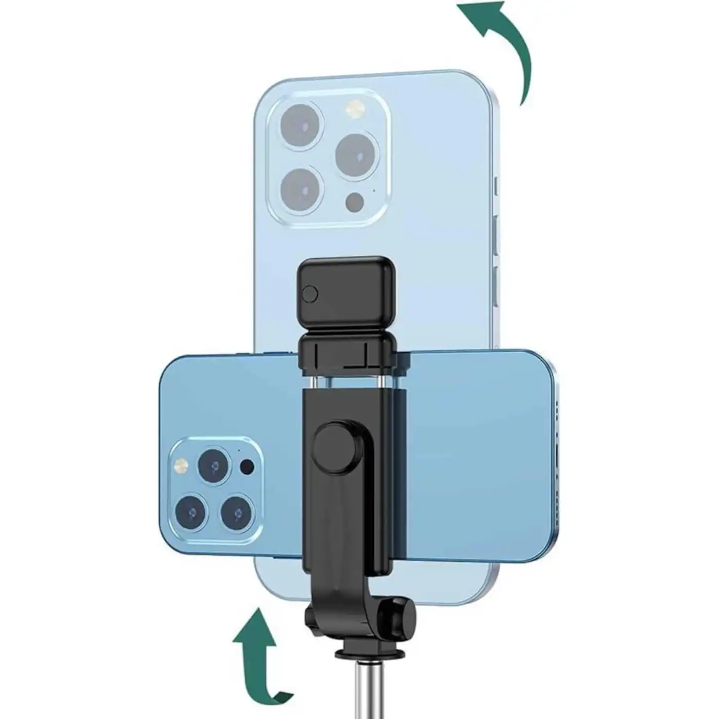 Tripod Selfie Çubuğu Bluetooth Kumandalı Kablosuz Led Işıklı