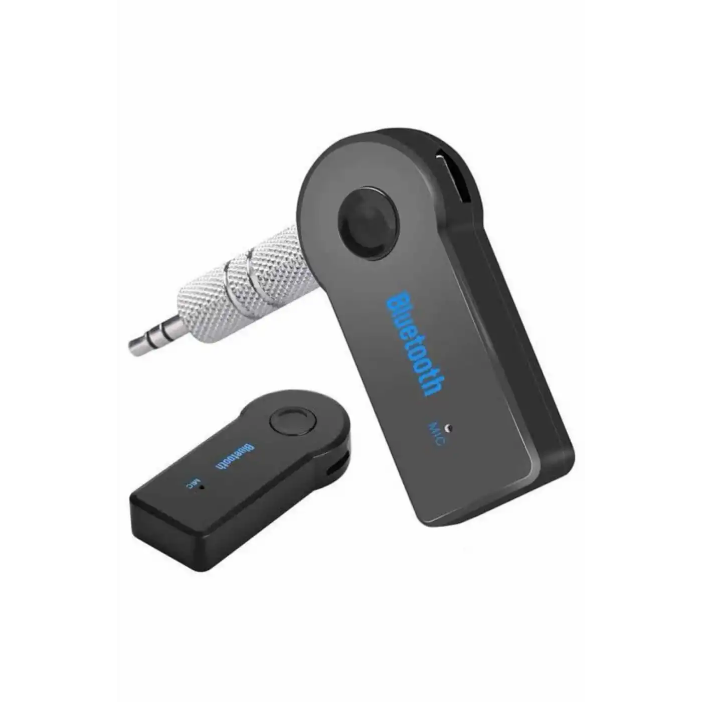 Tüm Cihazlara Uyumlu Bluetooth Aux Araç Kiti Siyah