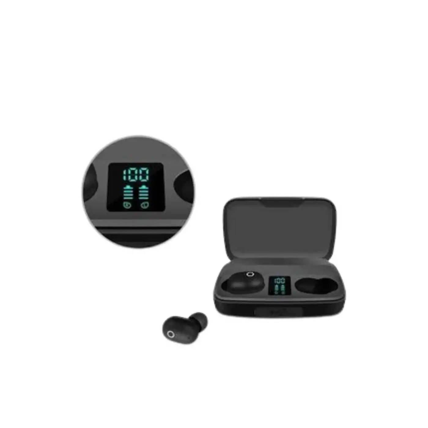 TWS Bluetooth Kulaklık 5.0 Bluetooth Bağlantılı Dokunmatik Kontrol Özelliği