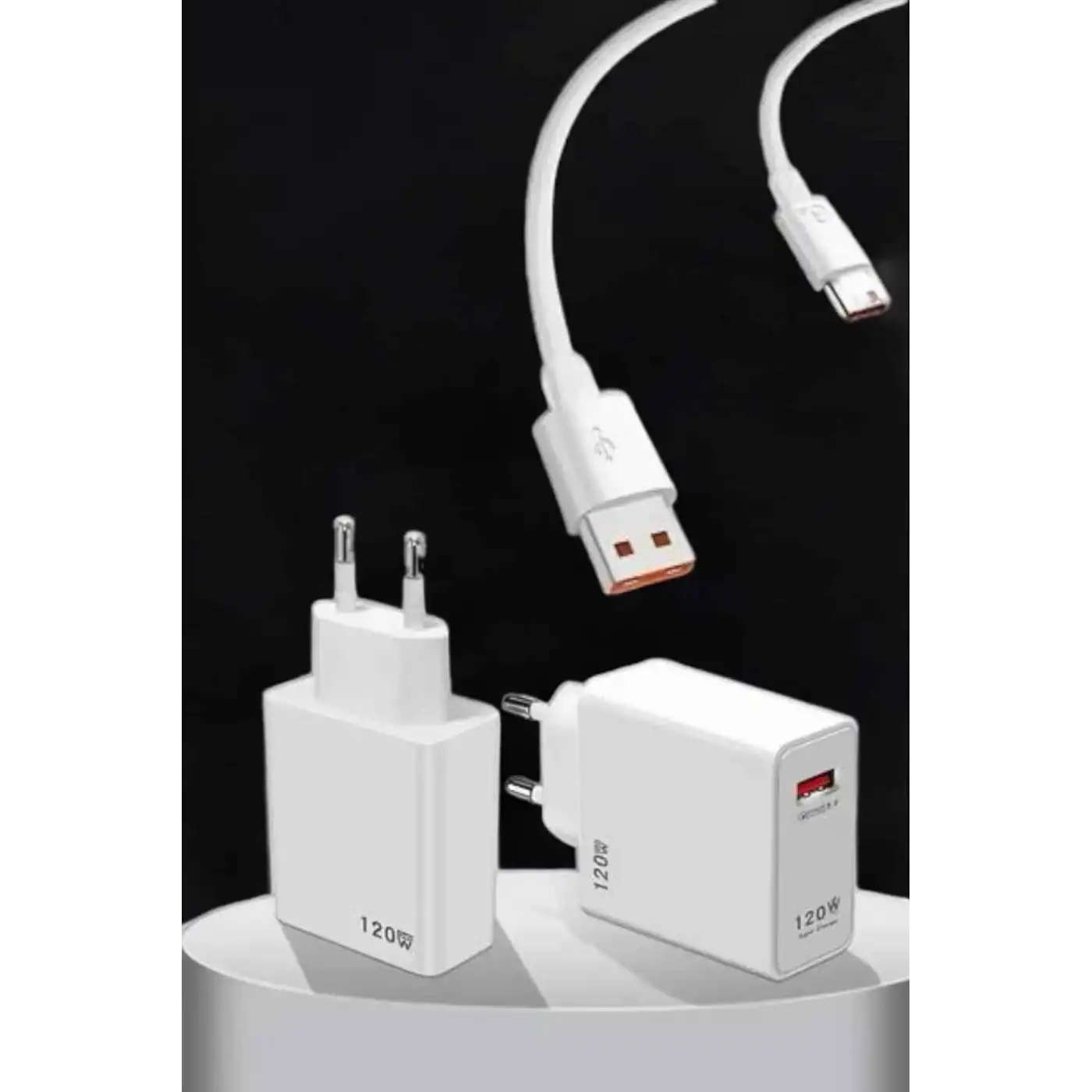 Type-C 120W Şarj Aleti Hızlı Şarj Turbo