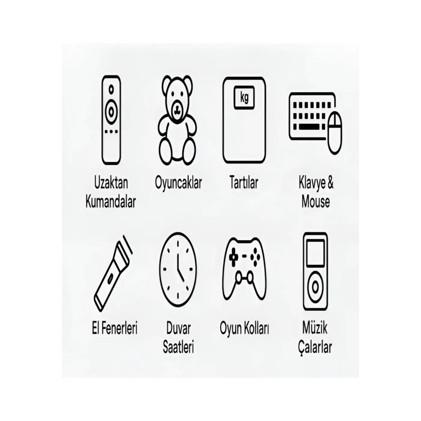 Type-c Şarjlı 800mwh 1.5v Şarj Edilebilir 2’li Aaa İnce Pil - Lityum Iyon Batarya