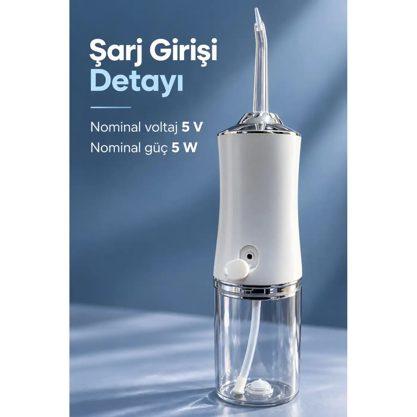Üç Kademeli Ağız Duşu Tek Tuşla Mod Seçimi