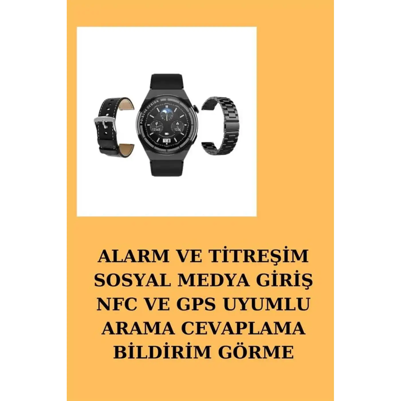 Ucuz Kaliteli Akıllı Saat ve Powerbank Bluetooth Kulaklık 5.1 Stereo ANC Özelliği