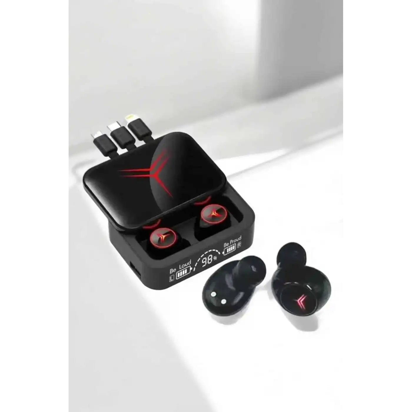 Ucuz ve Kaliteli Bluetooth Kulaklık TWS Çoklu Şarj Girişi Yüksek Ses Kaliteli