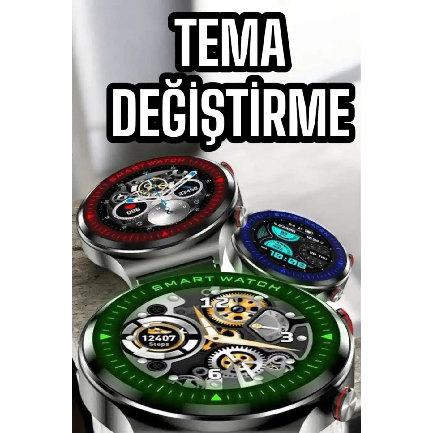 Ucuz ve Kaliteli Yeni Nesil Bluetooth Bağlantılı Akıllı Saat