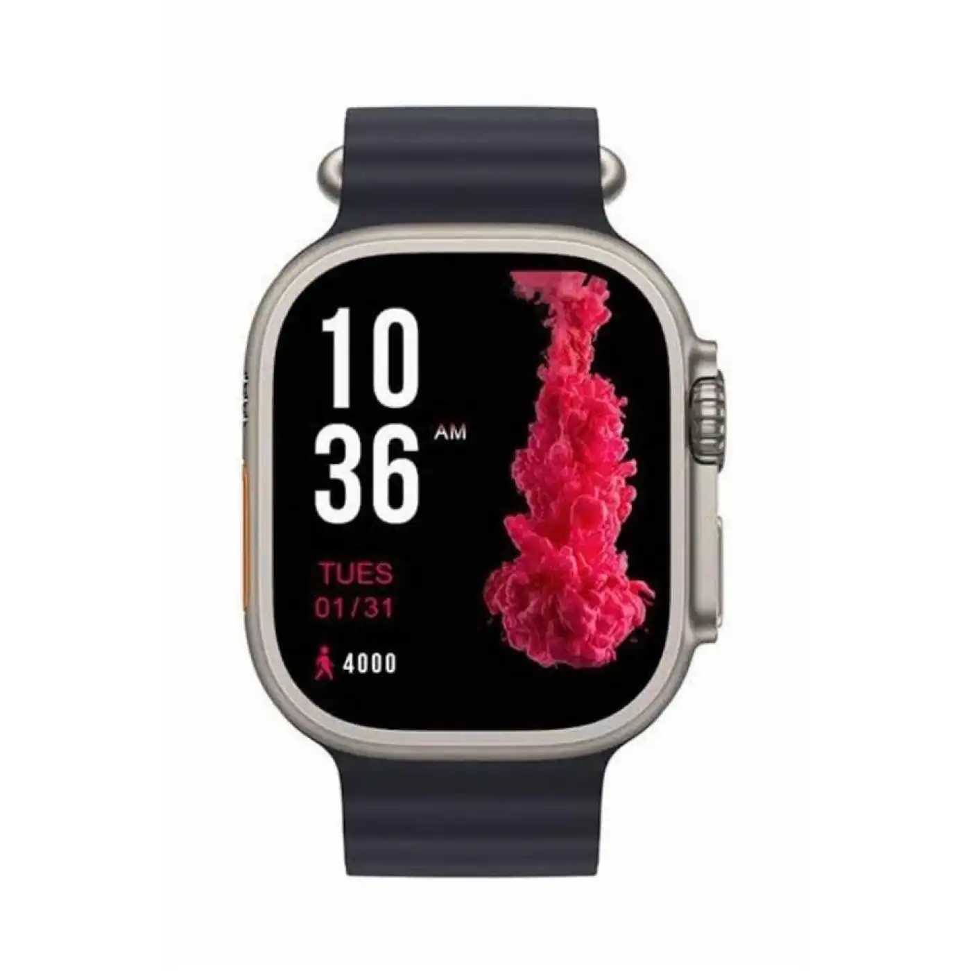 Ultra Akıllı Saat 49 Mm Çift Kordonlu Arama Cevaplama Bluetooth Bağlantılı