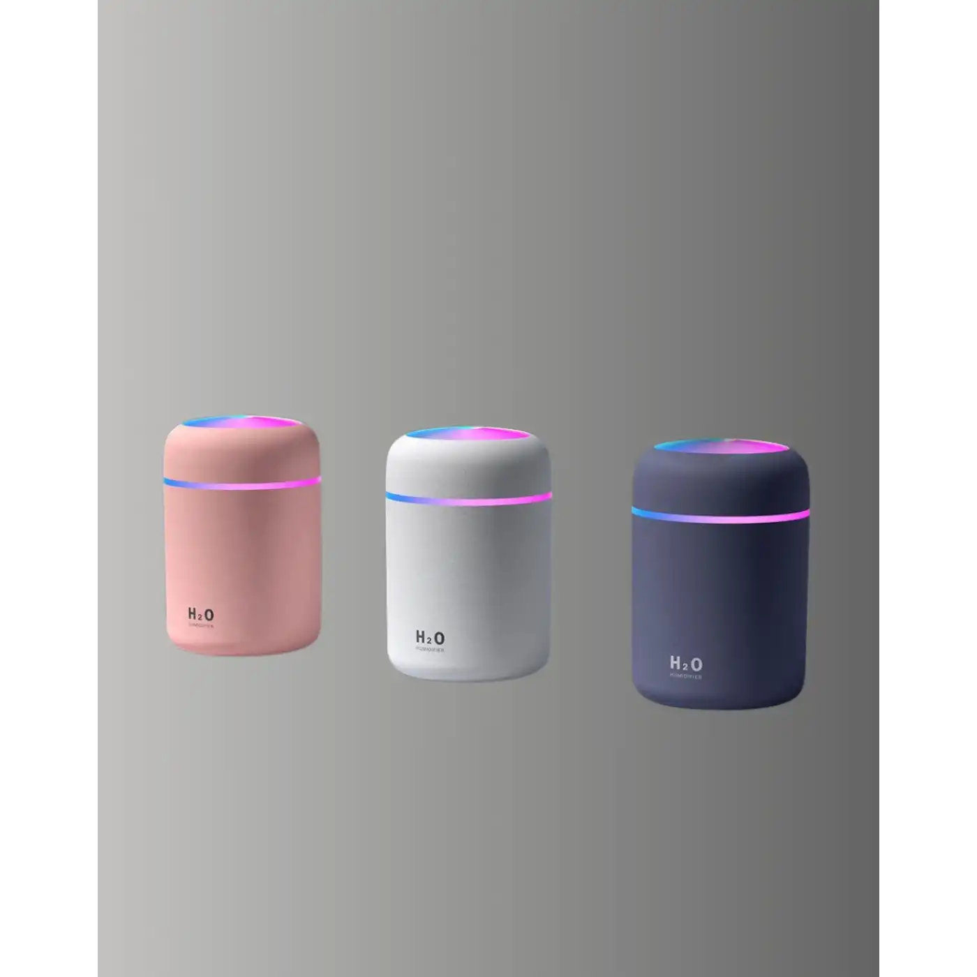 USB Girişli Taşınabilir Mini Nemlendirici 300ml Su Hazneli