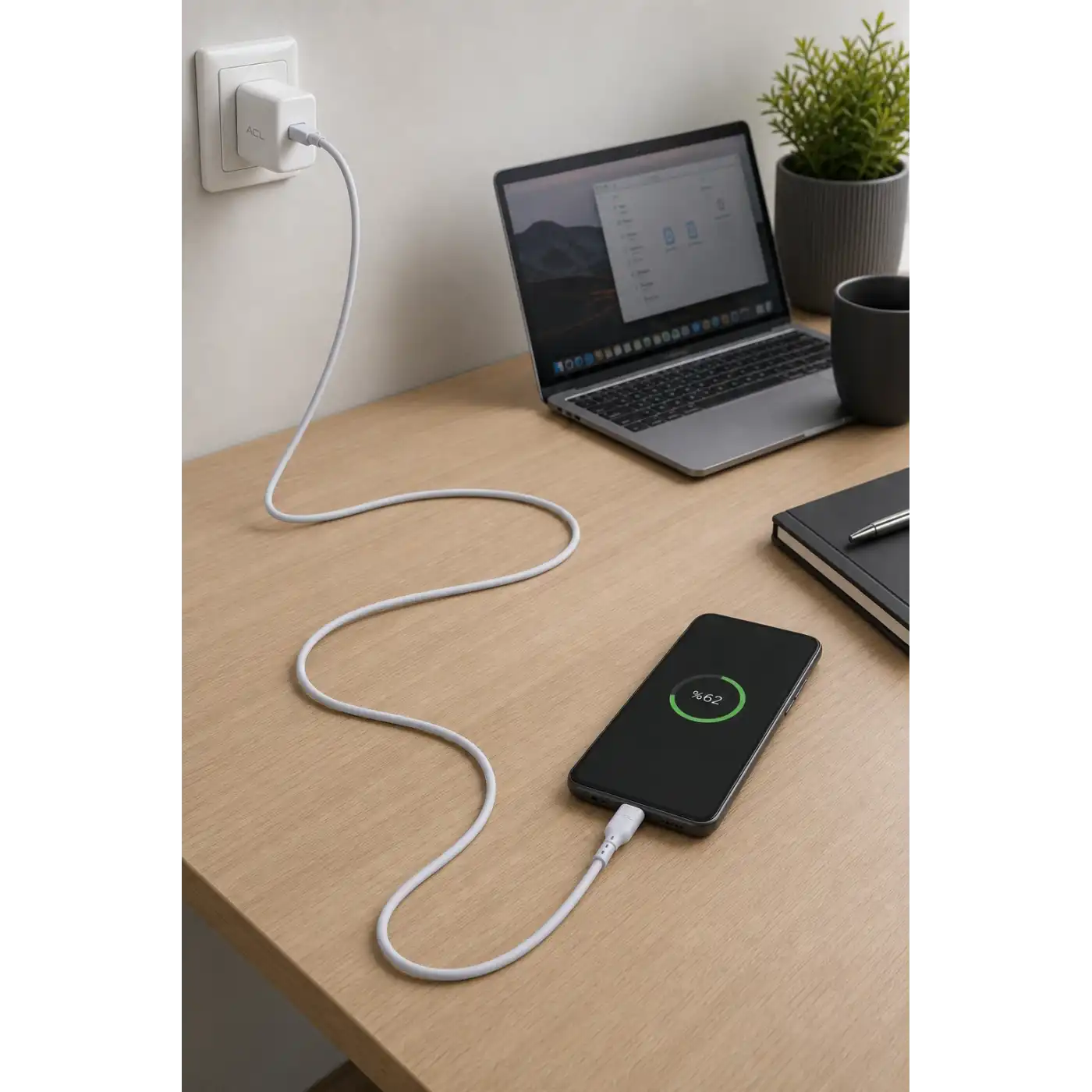 USB HIZLI ŞARJ ALETİ 2M