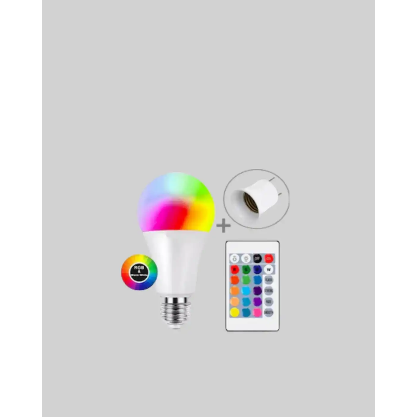 Uzaktan Kumandalı Akıllı LED Ampul, Enerji Tasarruflu