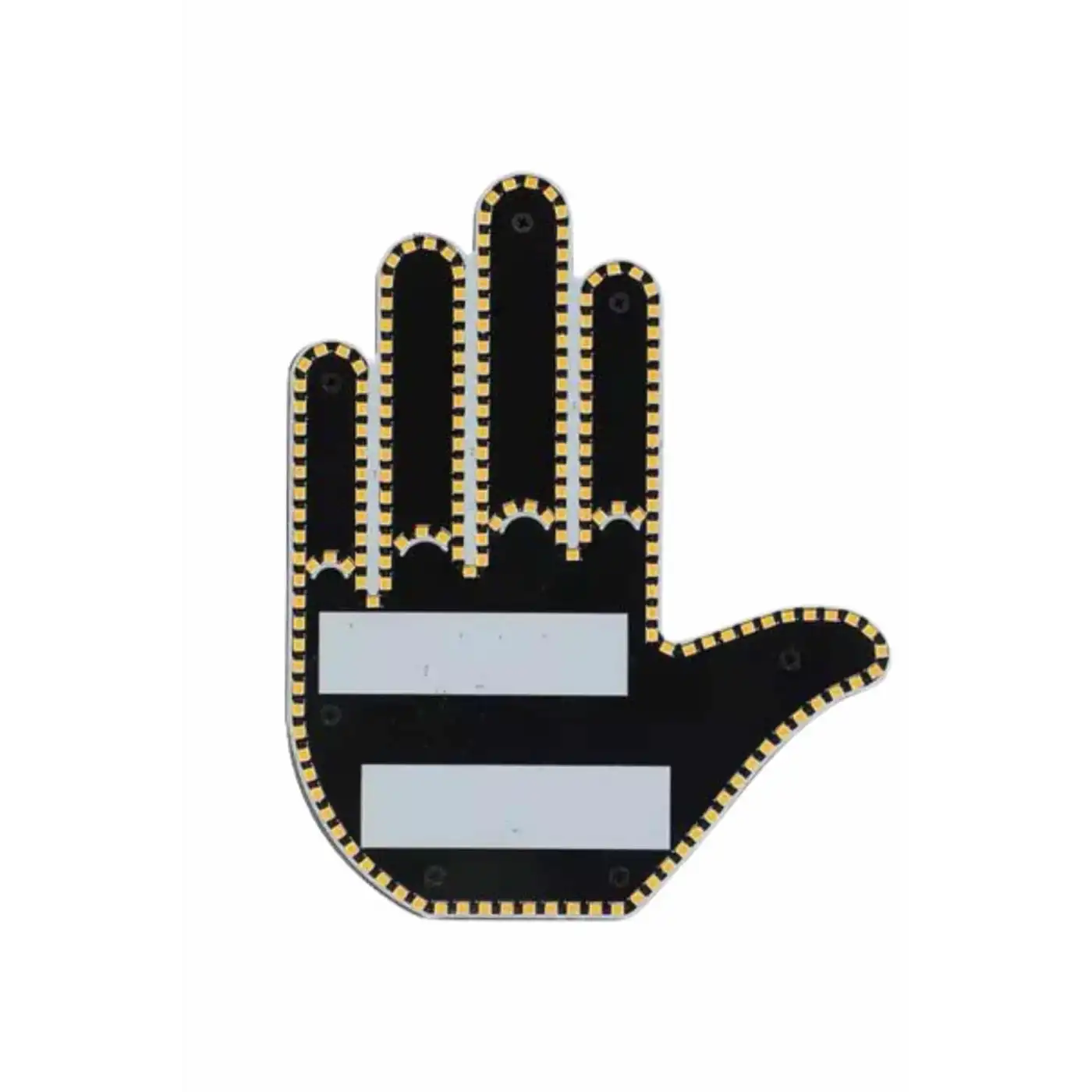 Uzaktan Kumandalı El Orta Parmak Led Araç Camına Özel