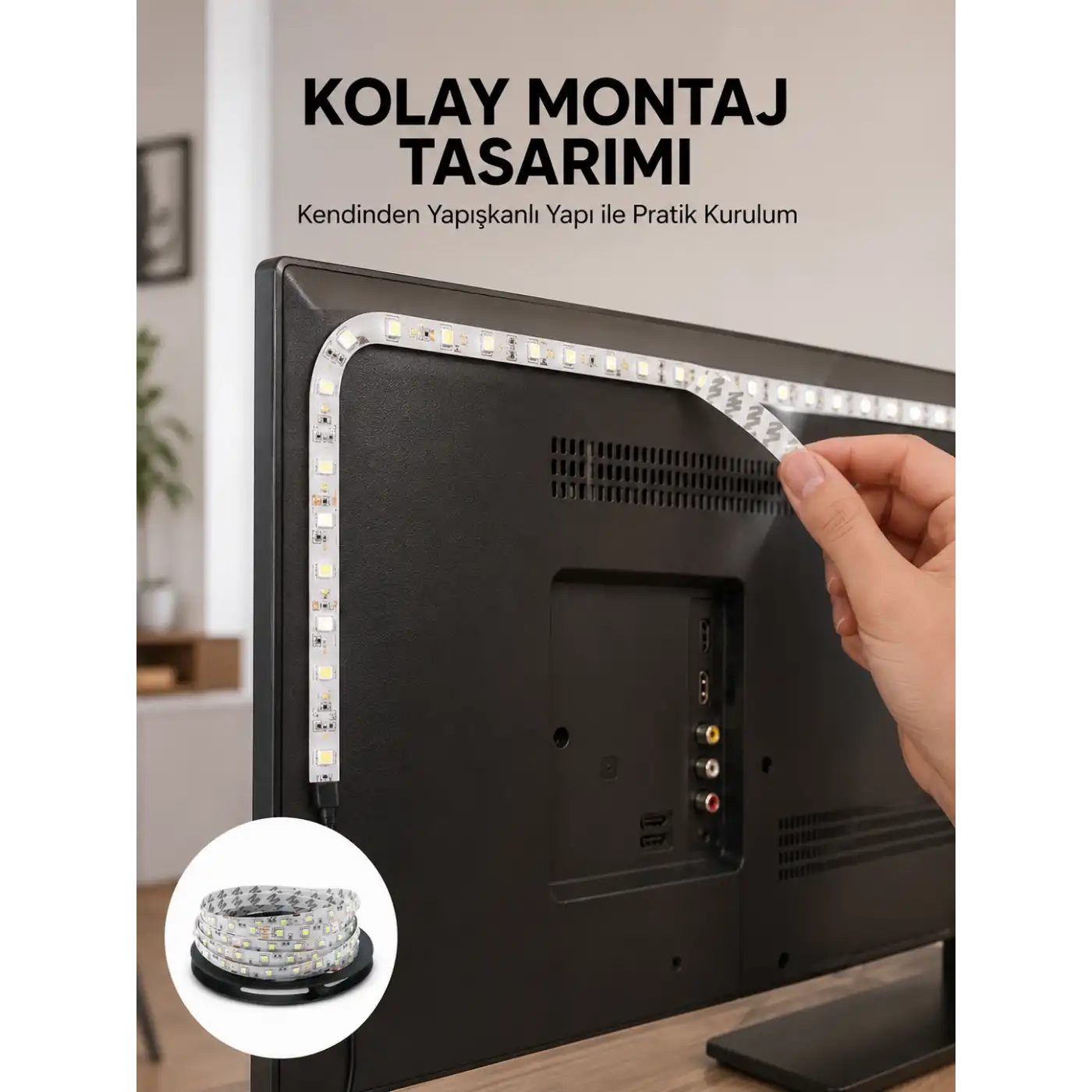 Uzaktan Kumandalı LED TV Arka Işık Şeridi Yeni Nesil