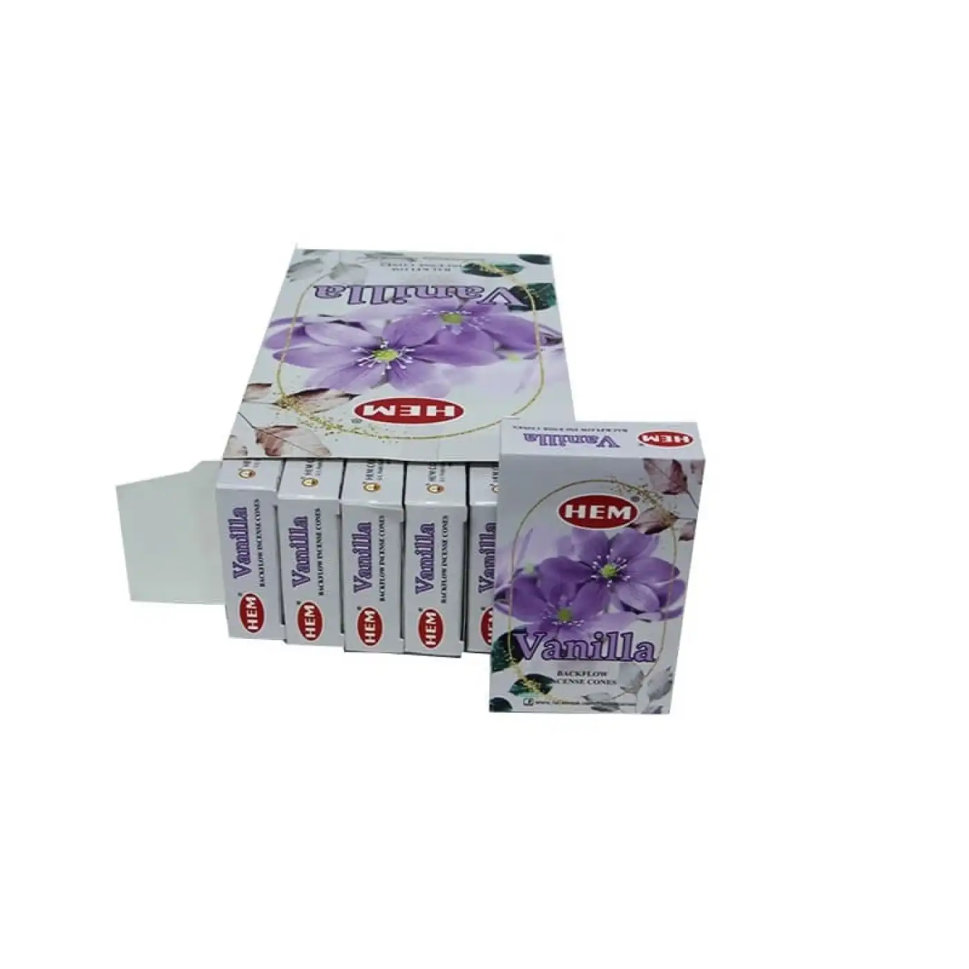 Vanilla Back Flow Cones 10lu