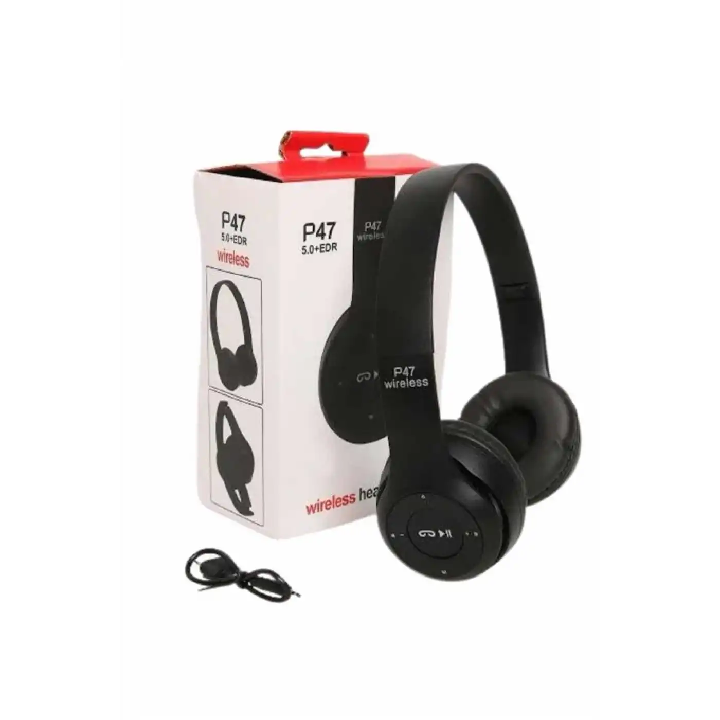 Wireless 5.0 Bluetooth Kablosuz Kulaklık ANC Özellikli Kulak Üstü Ayarlanabilir