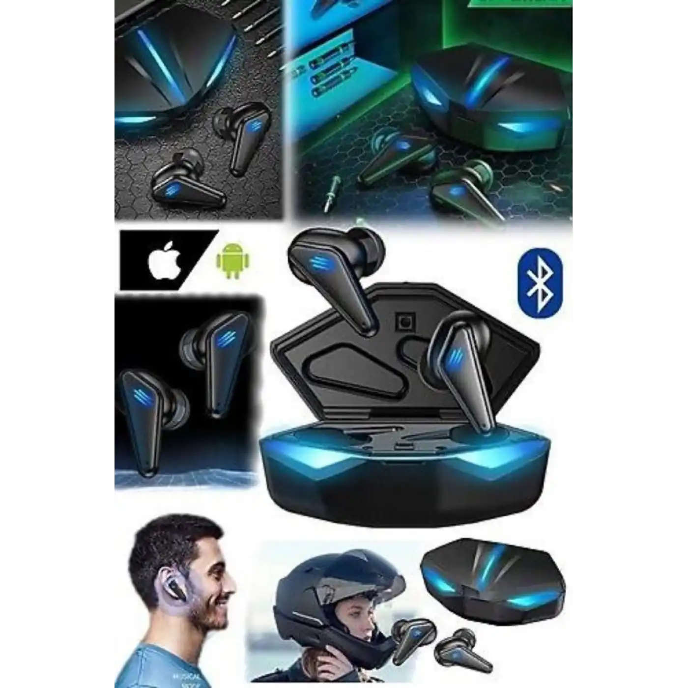 Wireless  Kulaklık Mikrofonlu Bluetooth  Kulaklığı