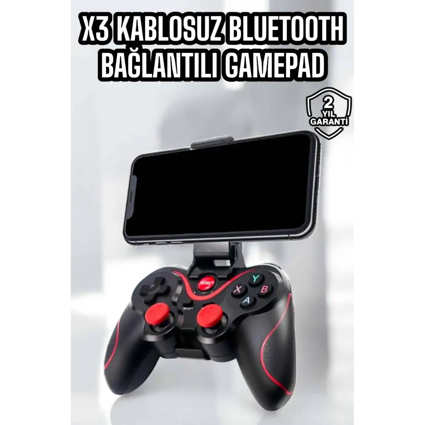 X3 Gamepad Oyun Kolu Bluetooth Bağlantılı Gamestick Android Uyumlu