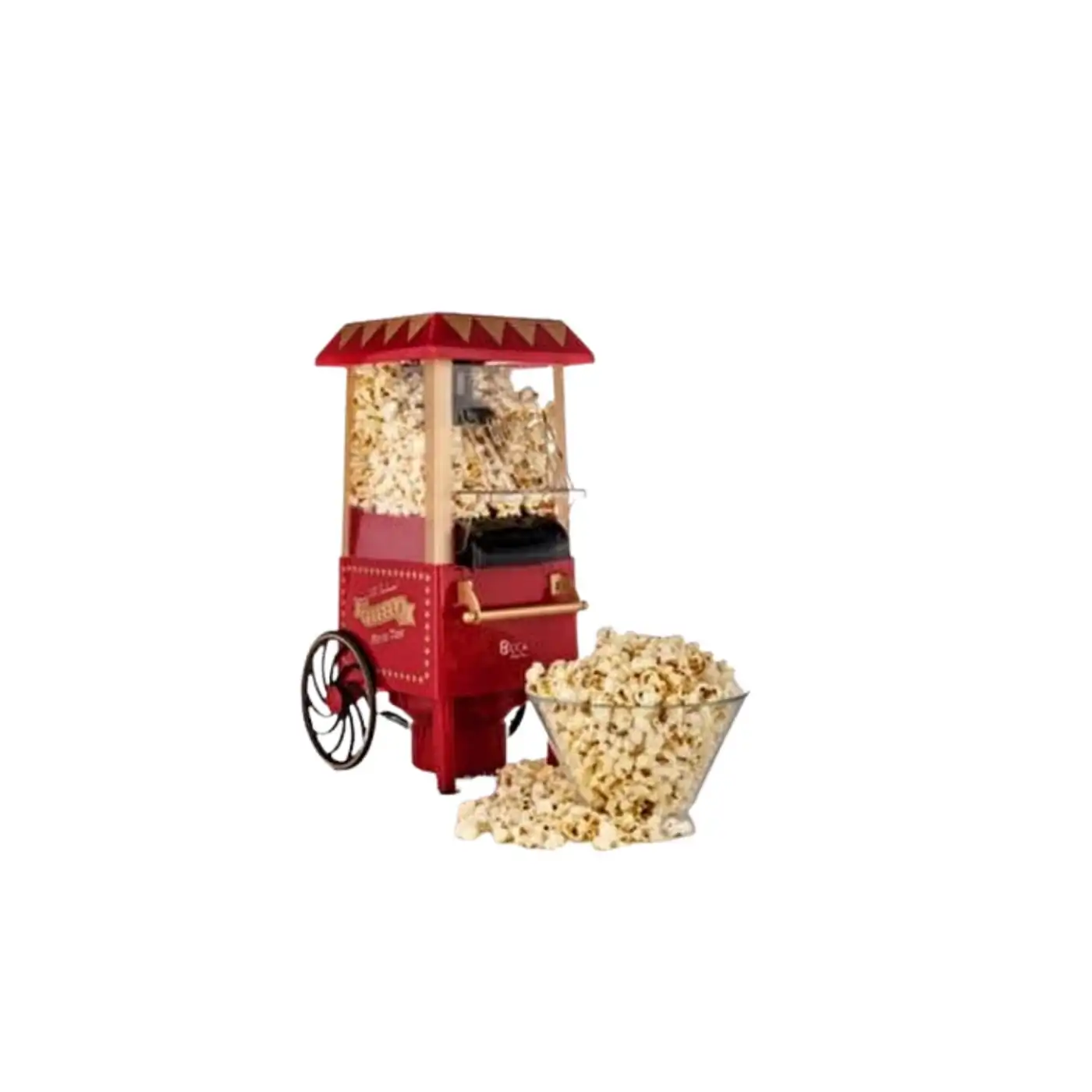 Yağsız Popcorn Makinesi Sıcak Hava ile Hızlı Patlatma