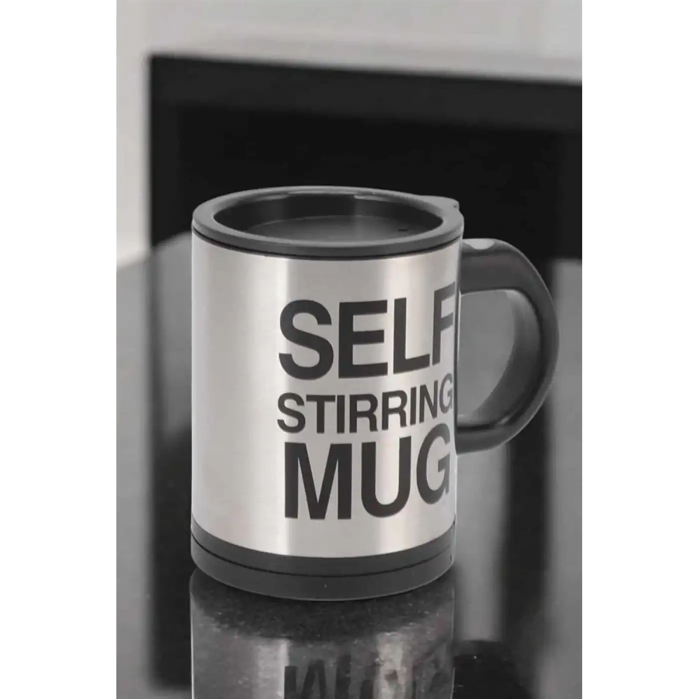 Yazılı Mug Kupa Karıştırıcı Özelliği Ve Paslanmaz Çelik