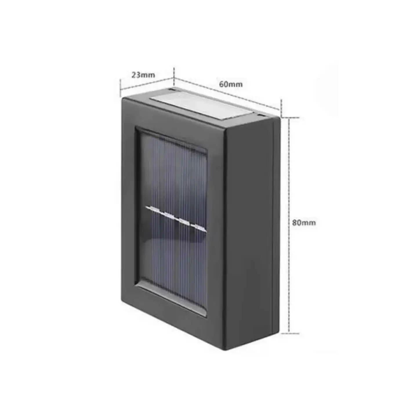 Yeni Model Solar Çift Taraflı Duvar Lambası Dekoratif Duvar Lambası Yeni Nesil