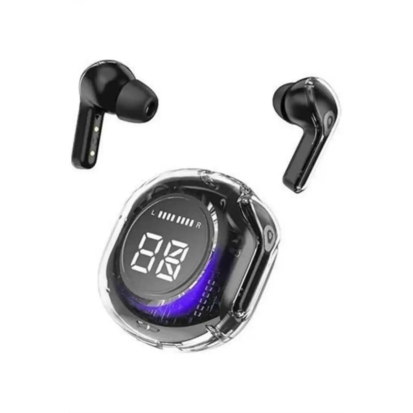 Yeni Nesil Bluetooth Kulaklık Dijital Göstergeli Dokunmatik 5.3 Kablosuz