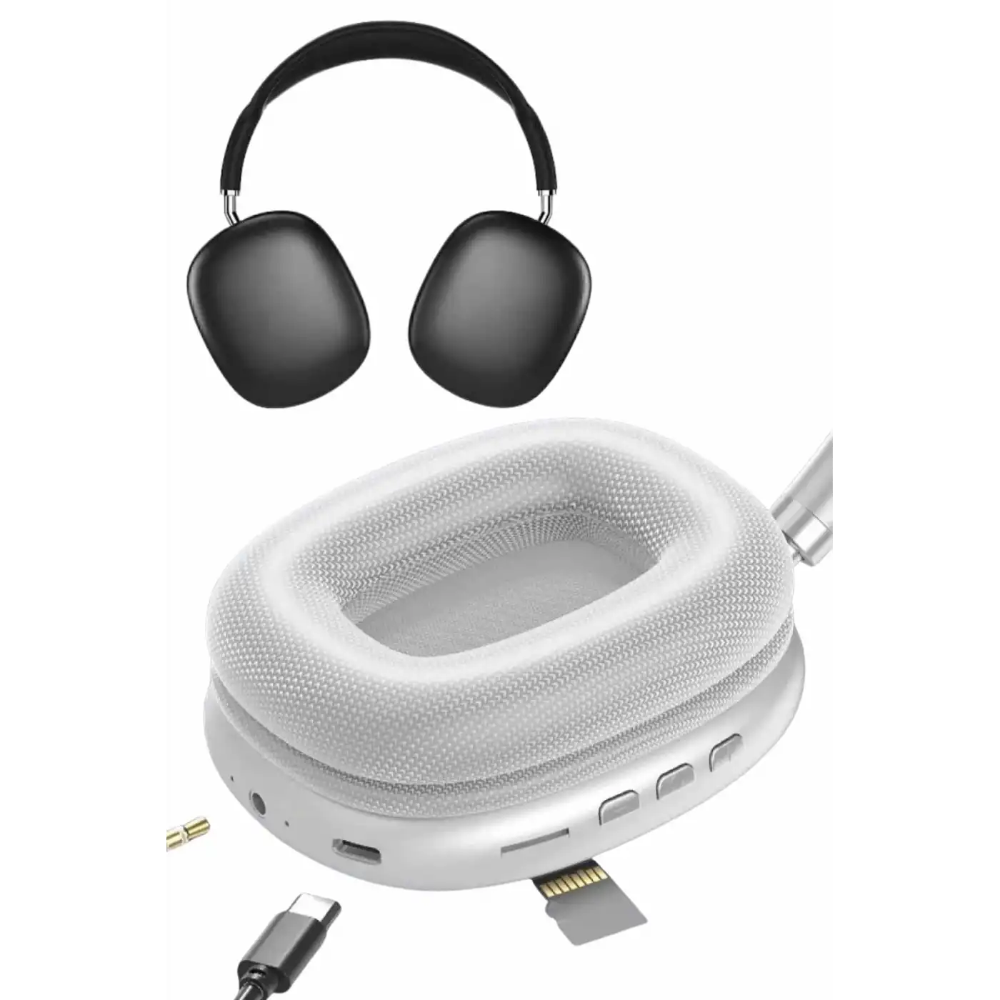 Yeni Nesil Bluetooth Kulaklık Kulak Üstü ANC Özelliği Yüksek Ses Kaliteli