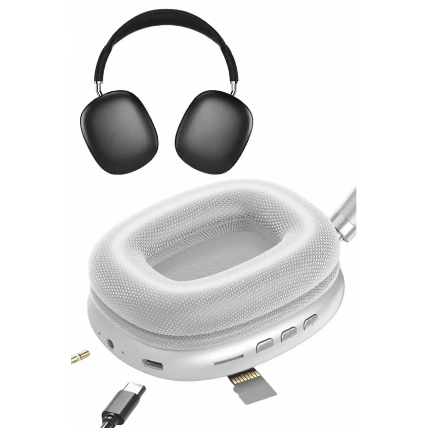 Yeni Nesil Bluetooth Kulaklık Kulak Üstü ANC Özelliği Yüksek Ses Kaliteli